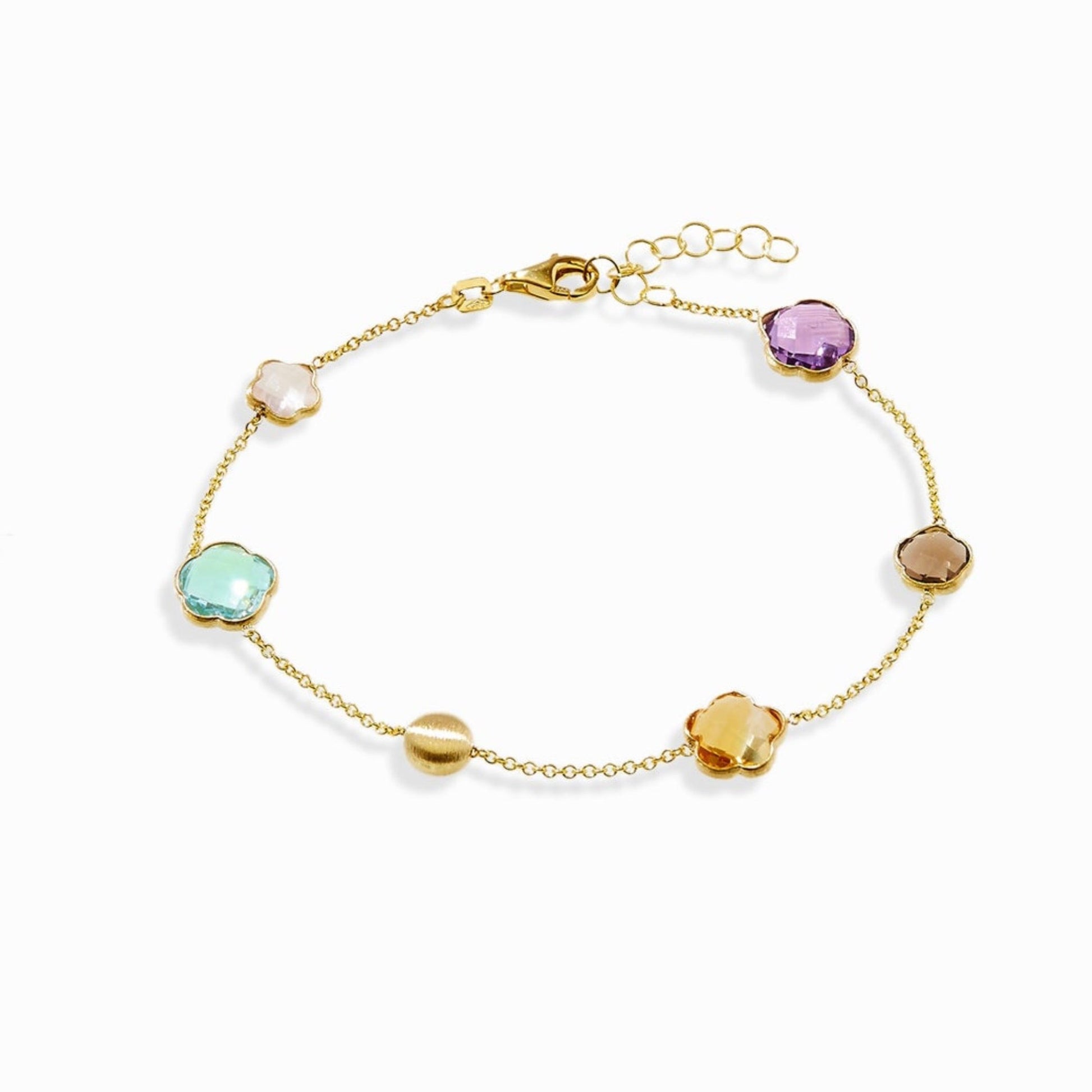 Haus of Dietrich Venezia Flower Multicolor Bracelet