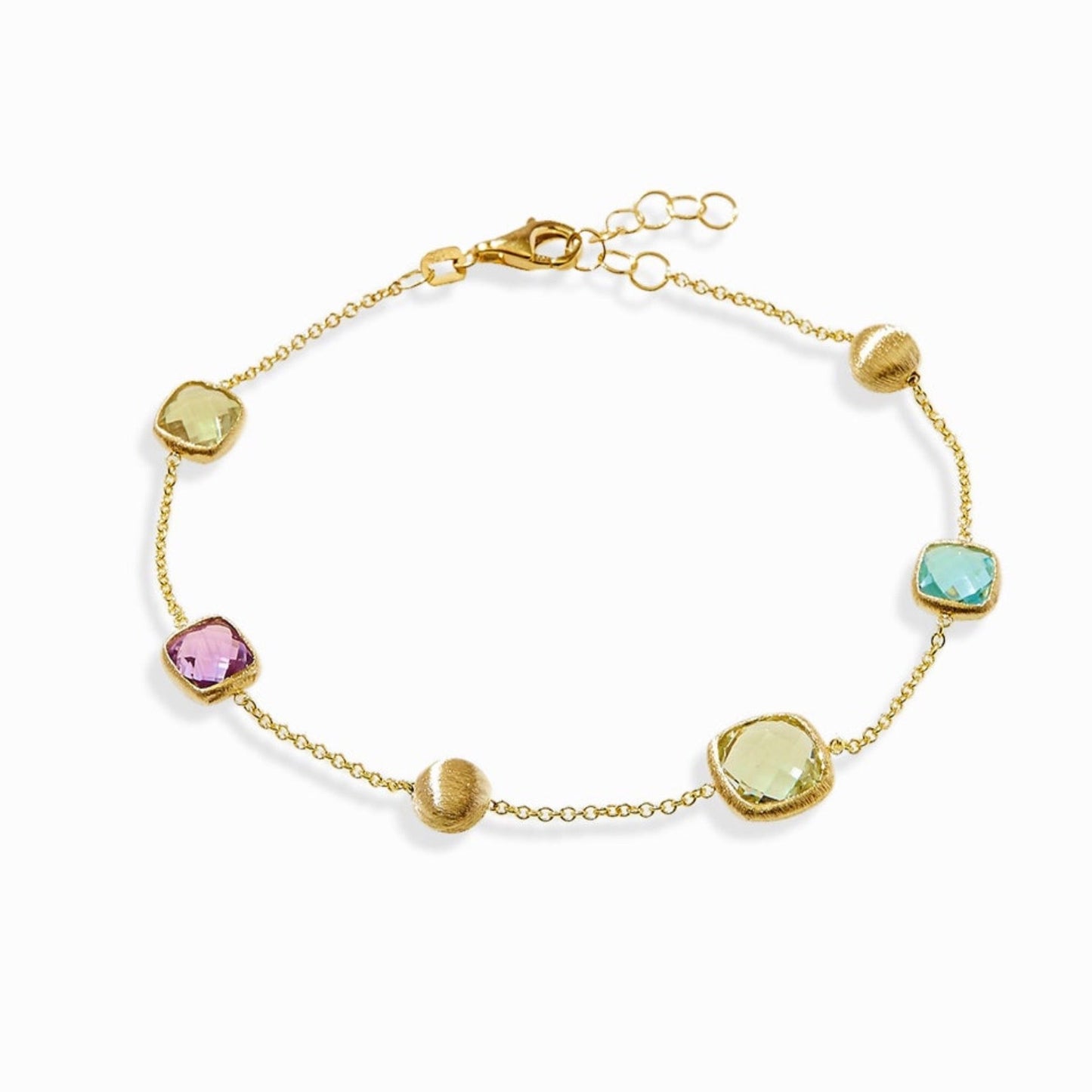Haus of Dietrich Venezia Quadrato Multicolor Bracelet