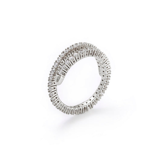 SparkleFlex Ring Silver