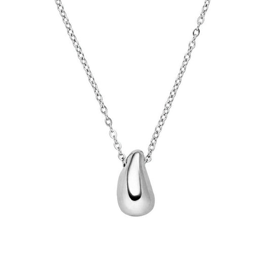 Silver Drop Necklace