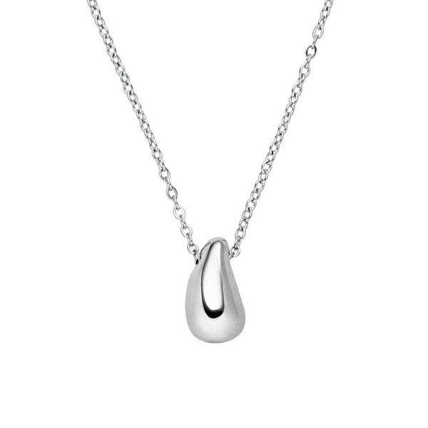 Silver Drop Necklace