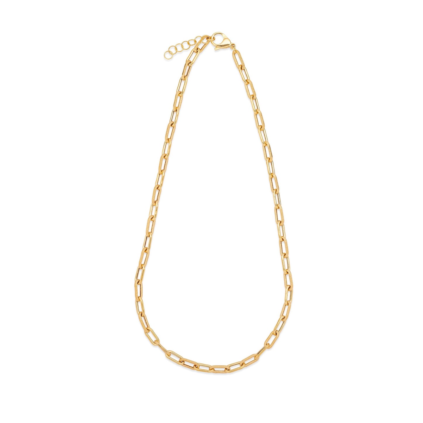 Textured Chain Necklace