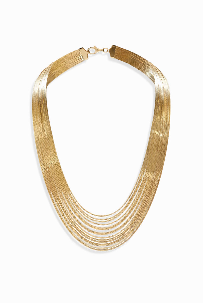 Haus of Dietrich Heritage Silk Royal Yellow Gold Necklace