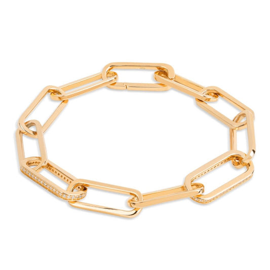 Oval Link Statement Bracelet