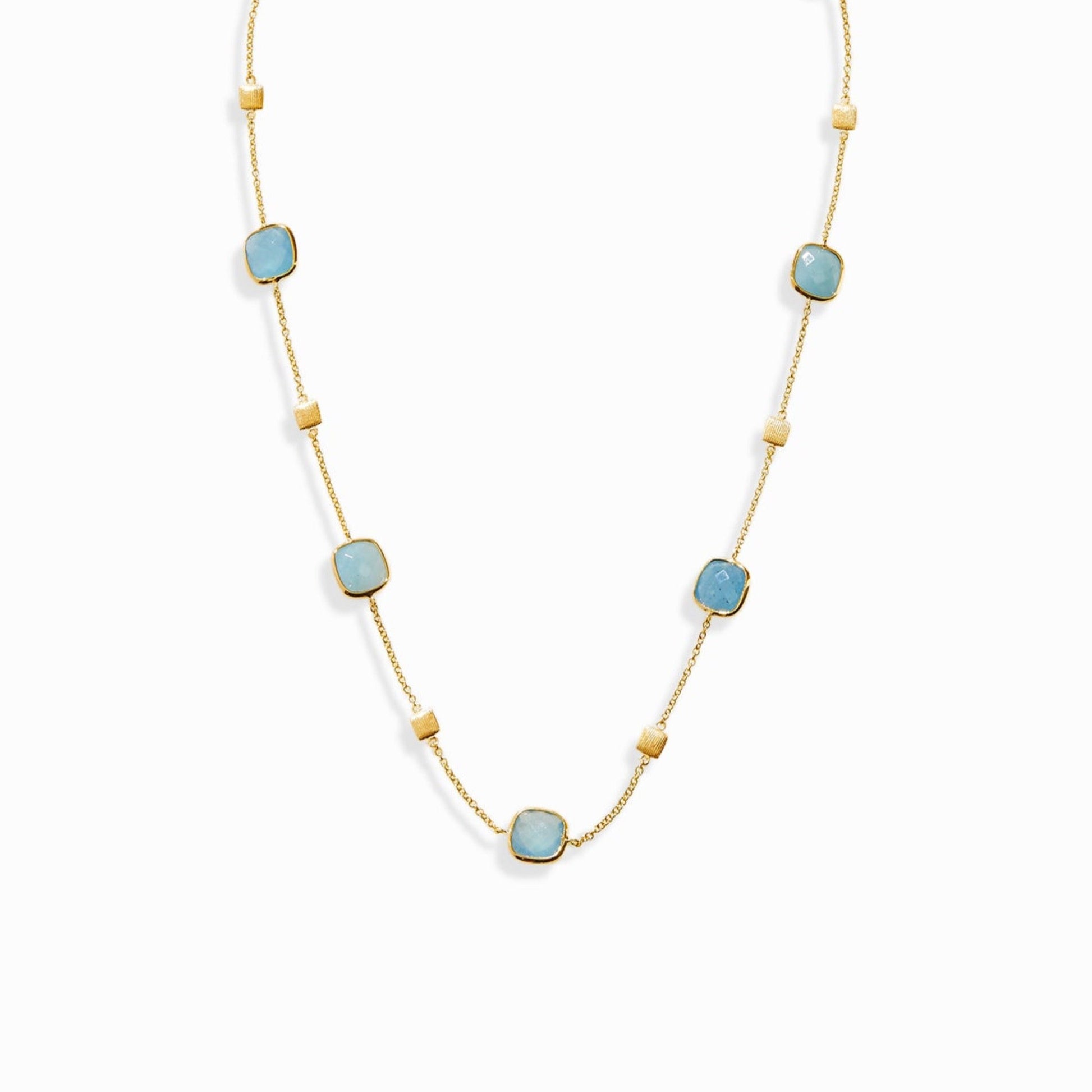 Haus of Dietrich Venezia Aquamarine Necklace