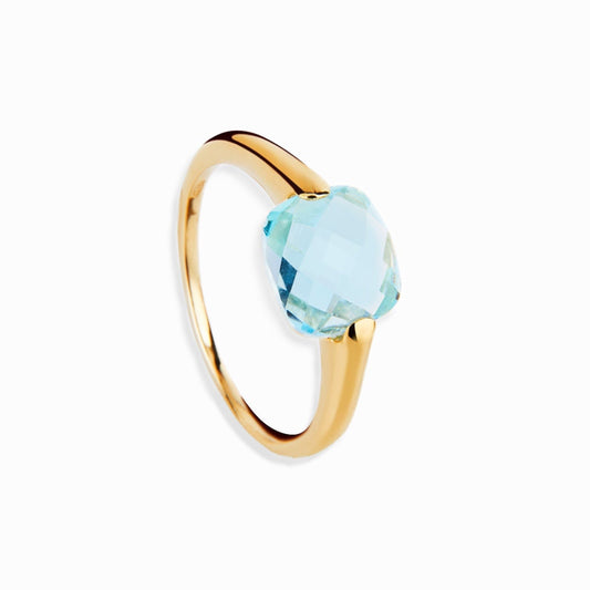 Haus of Dietrich Venezia Blue Topaz Ring 