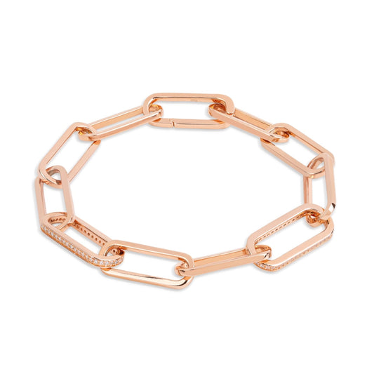 Oval Link Statement Bracelet