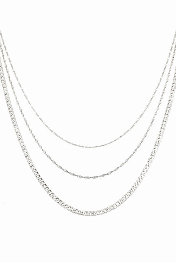 Curb Chain Layering Necklace