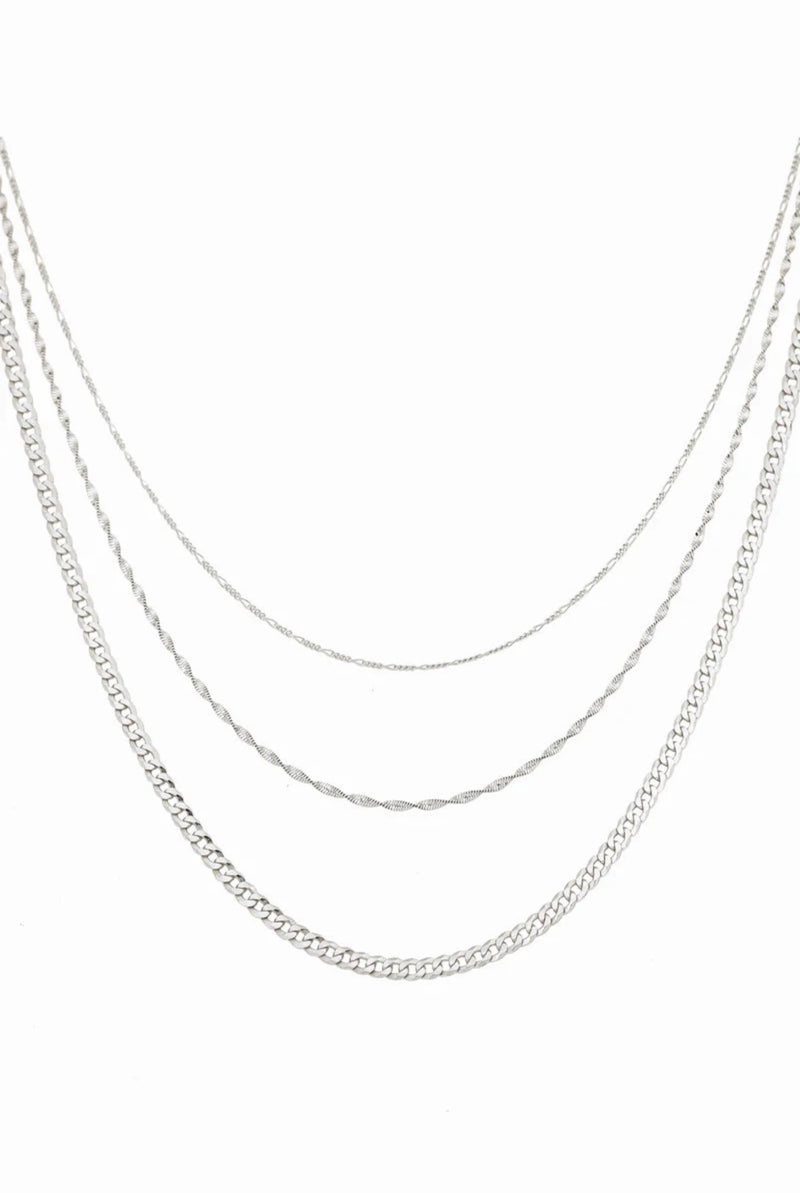 Curb Chain Layering Necklace
