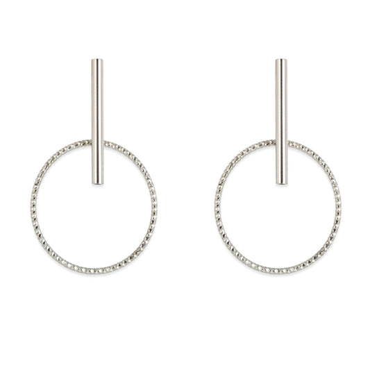 Silver Statement Earrings